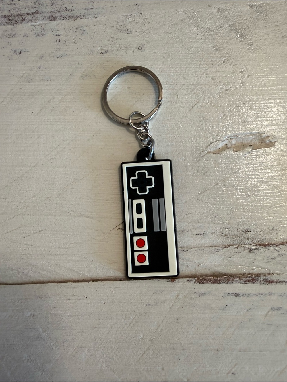 Black Retro Controller (NES style)
Retro Game Controller Keychain Gamer Gift